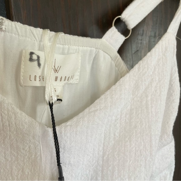 Urban Outfitters Lost + Wander WHITE SANDS JUMPSUIT size S - Picture 11 of 16